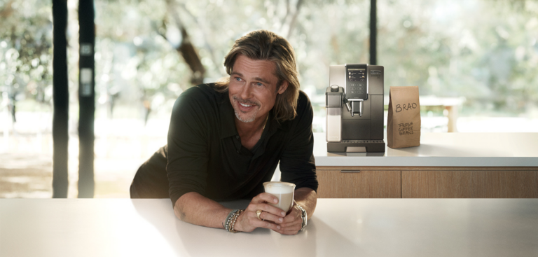 De'Longhi z Bradem Pittem