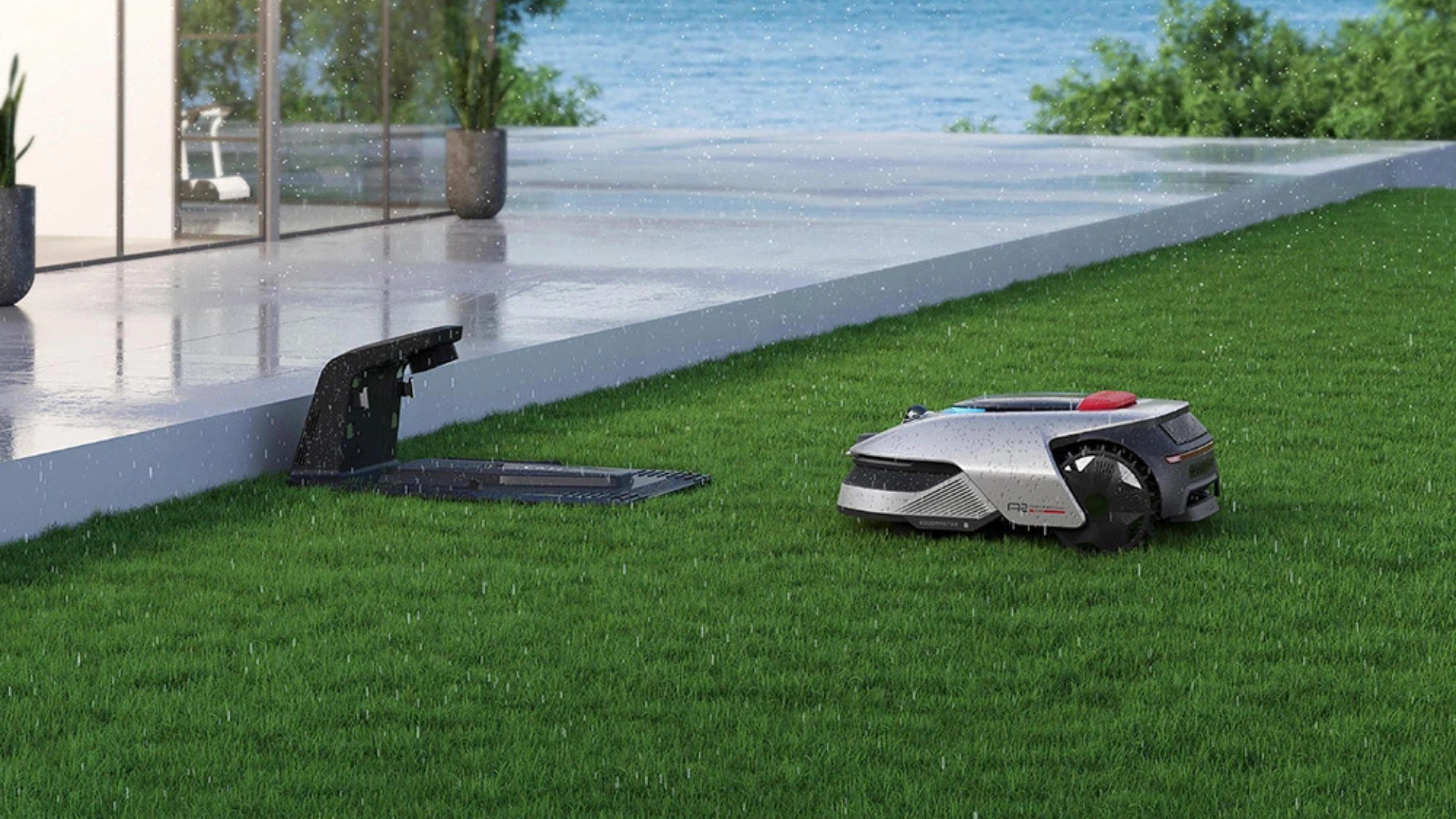 Twój Dreame A2 zasługuje na garaż. Niezbędny dodatek w atrakcyjnej cenie Dreame A2 w ogrodzie