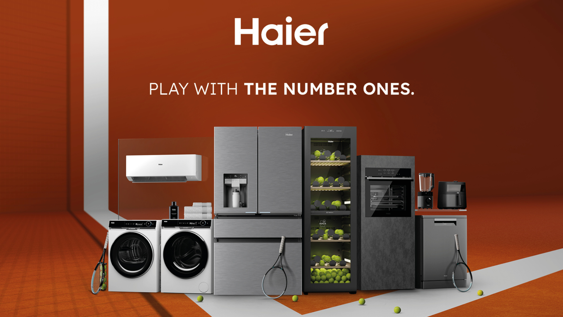 Turniej tenisa z Haier? Poznaj współpracę marki z Roland-Garros na korcie i w domu Haier Roland-Garros