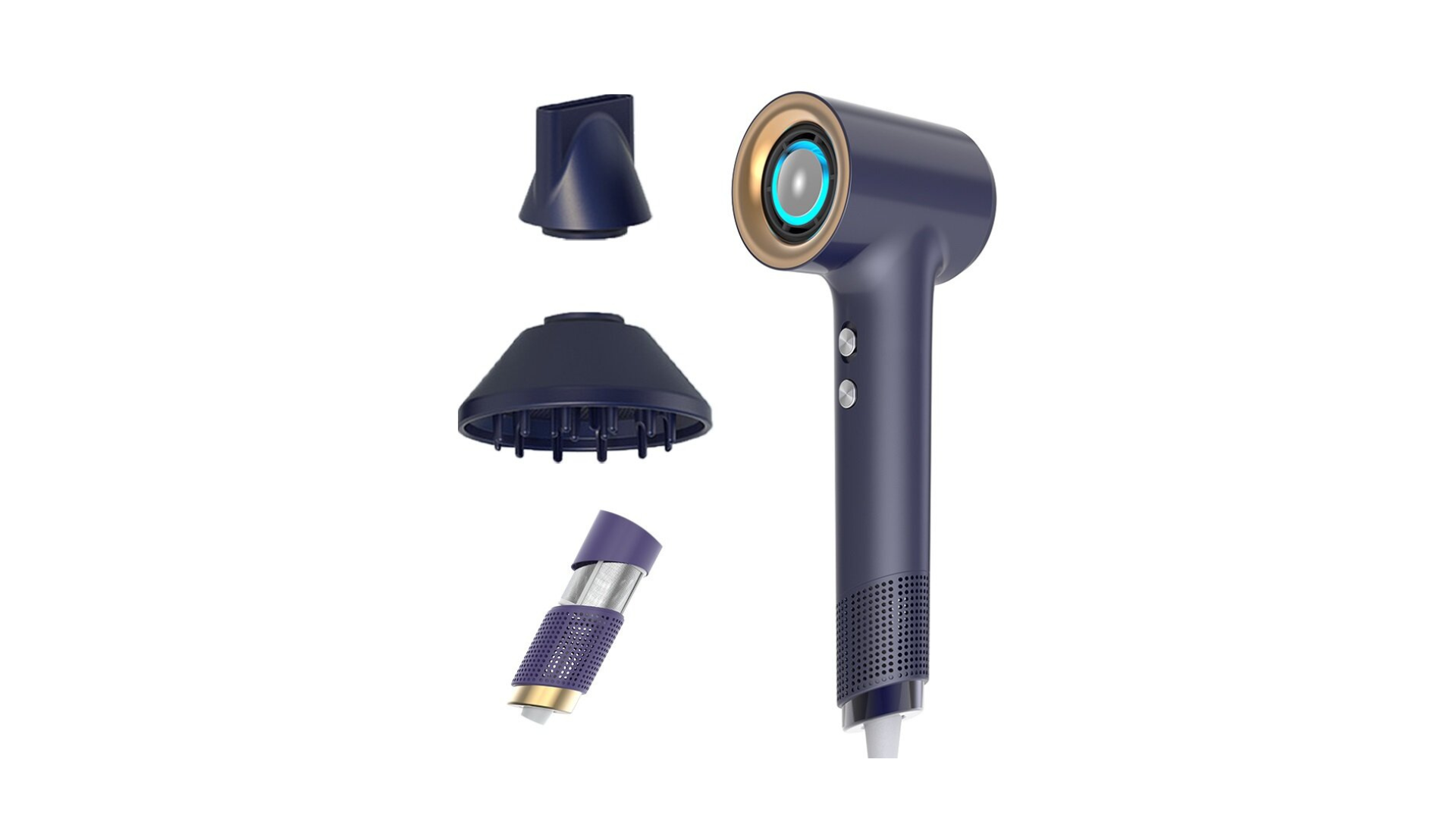 Niebieska suszarka Inoly Jet Dry