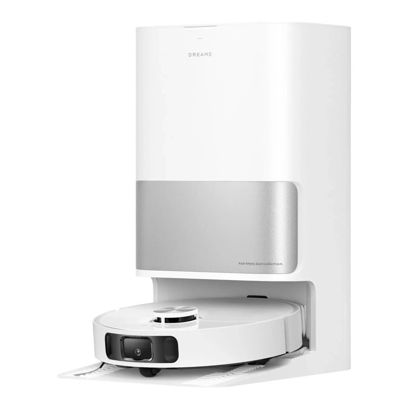 Wielka wyprzedaż w Biedronce! Sprzęt marki Dreame w historycznie niskich cenach Robot sprzątający Dreame L10 Ultra na białym tle.