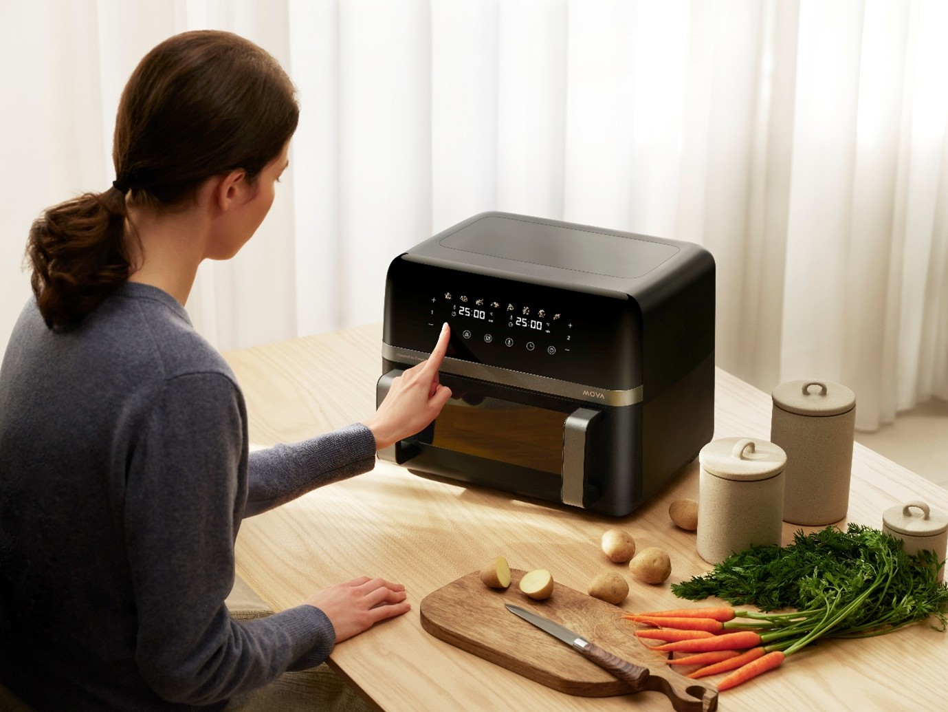 Air fryer MOVA AeroChef FD20 Pro już w sprzedaży! Pomieści tyle, że nie uwierzysz Air fryer MOVA AeroChef FD20 Pro już w sprzedaży! Pomieści tyle, że nie uwierzysz