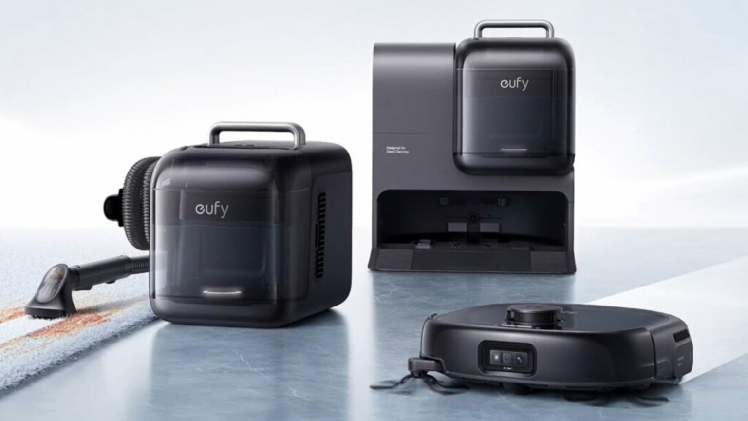 Roboty sprzątające Eufy.
