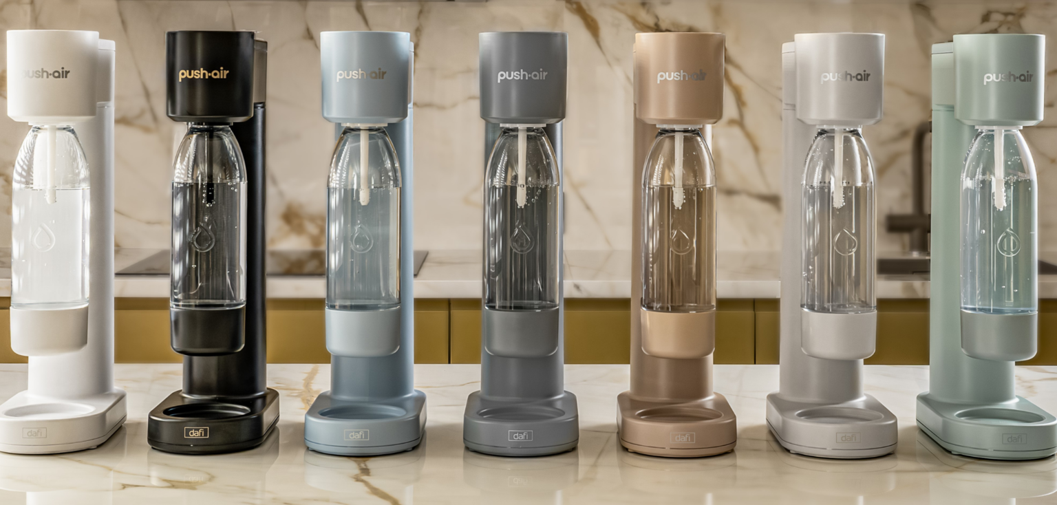 Biedronka znów zaskakuje! Butelka i syrop do PushAir za 1 zł Saturatory Dafi PushAir