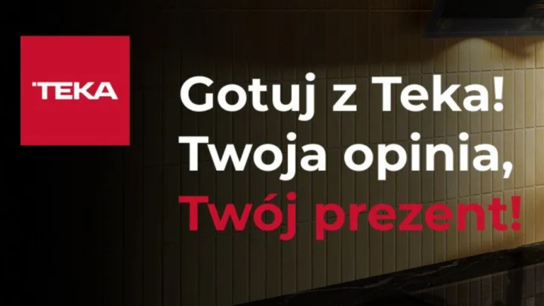 Grafika promocyjna marki Teka.