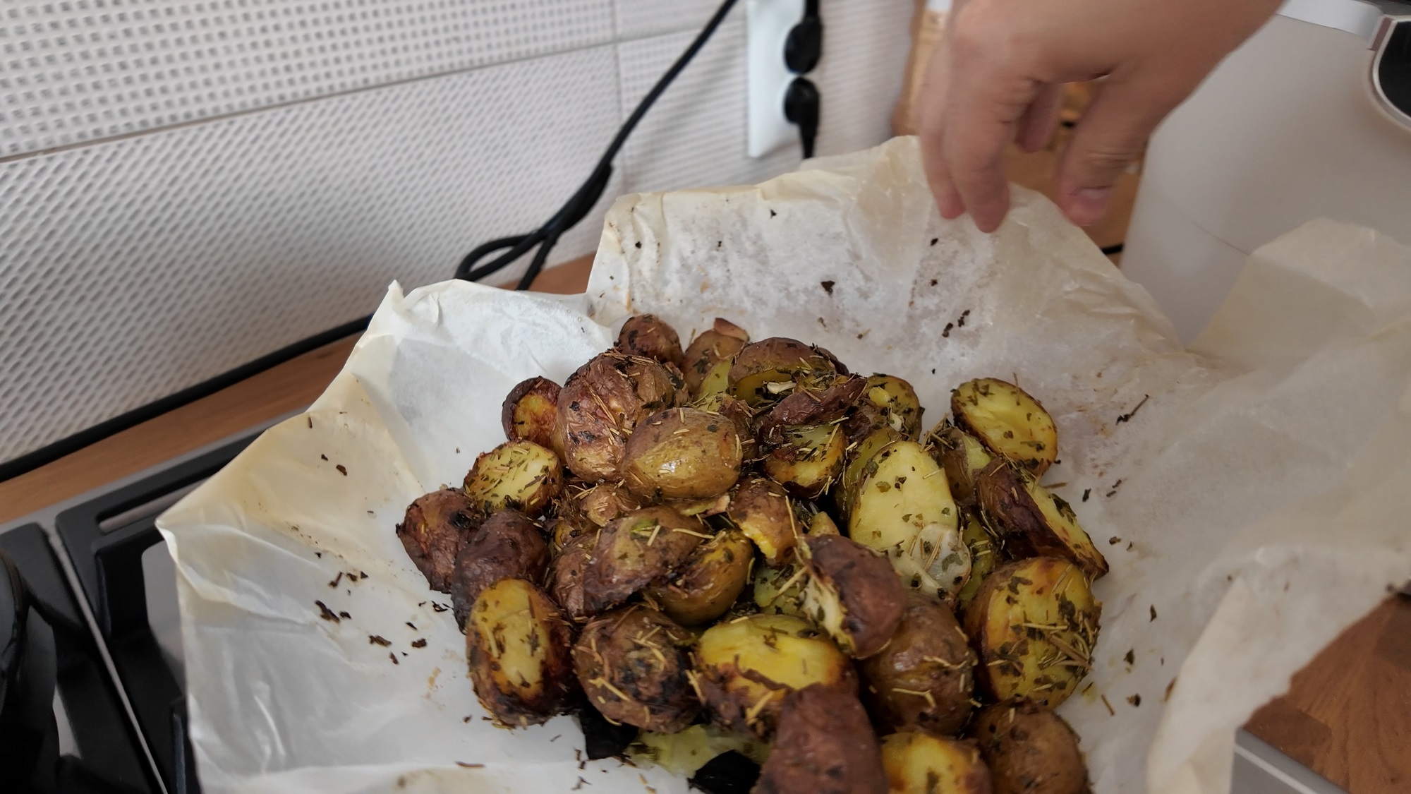 Tefal Cook4Me Pro ziemniaczki