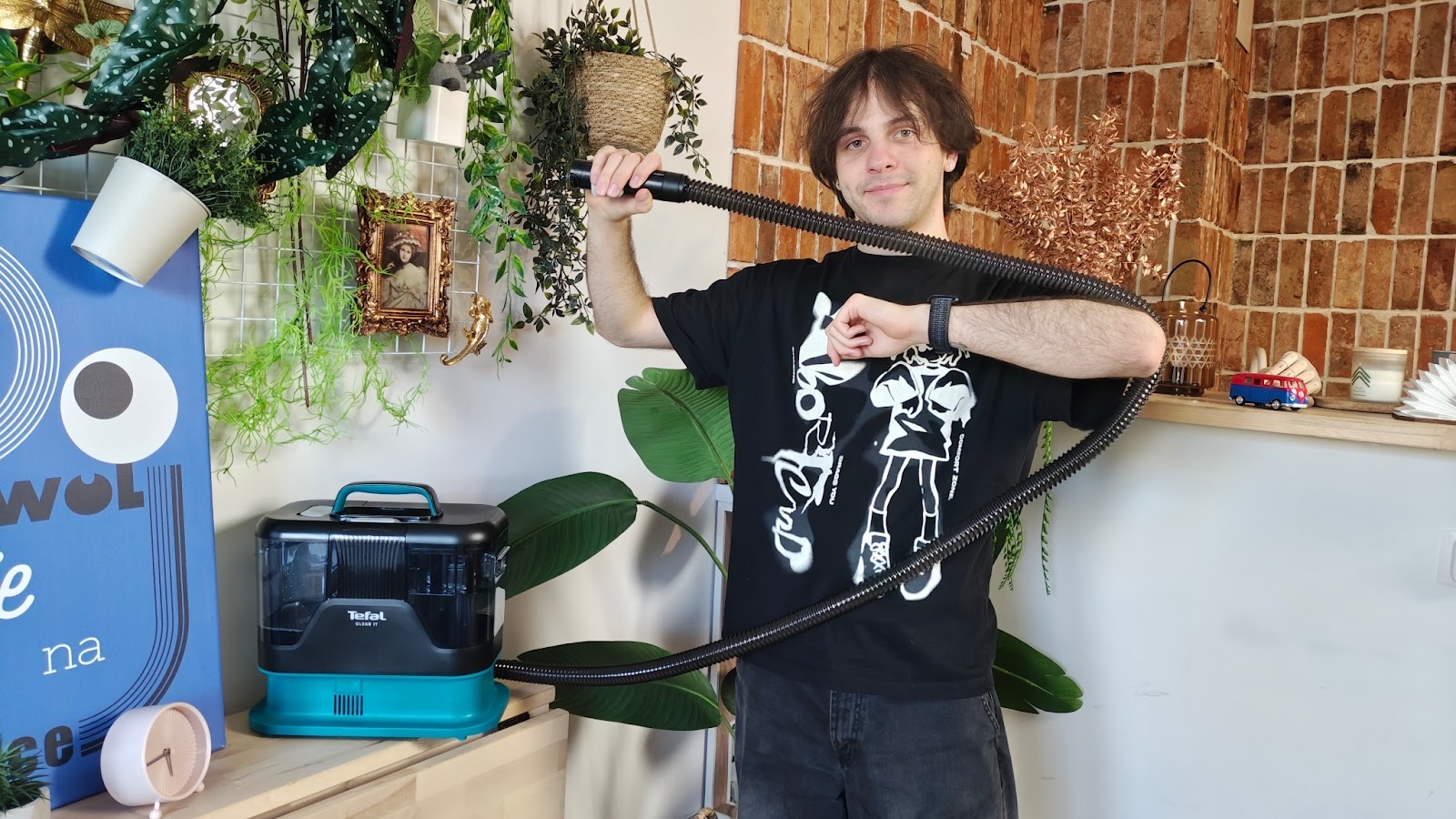 Wąż odkurzacza piorącego Tefal Clean It.