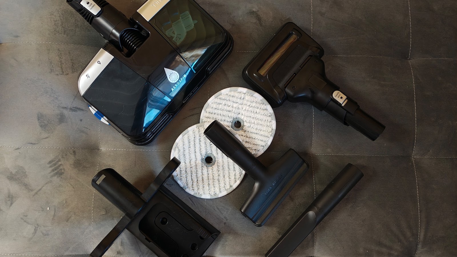 Wszystkie końcówki odkurzacza bezprzewodowego Tefal X-Force Flex 14.80.