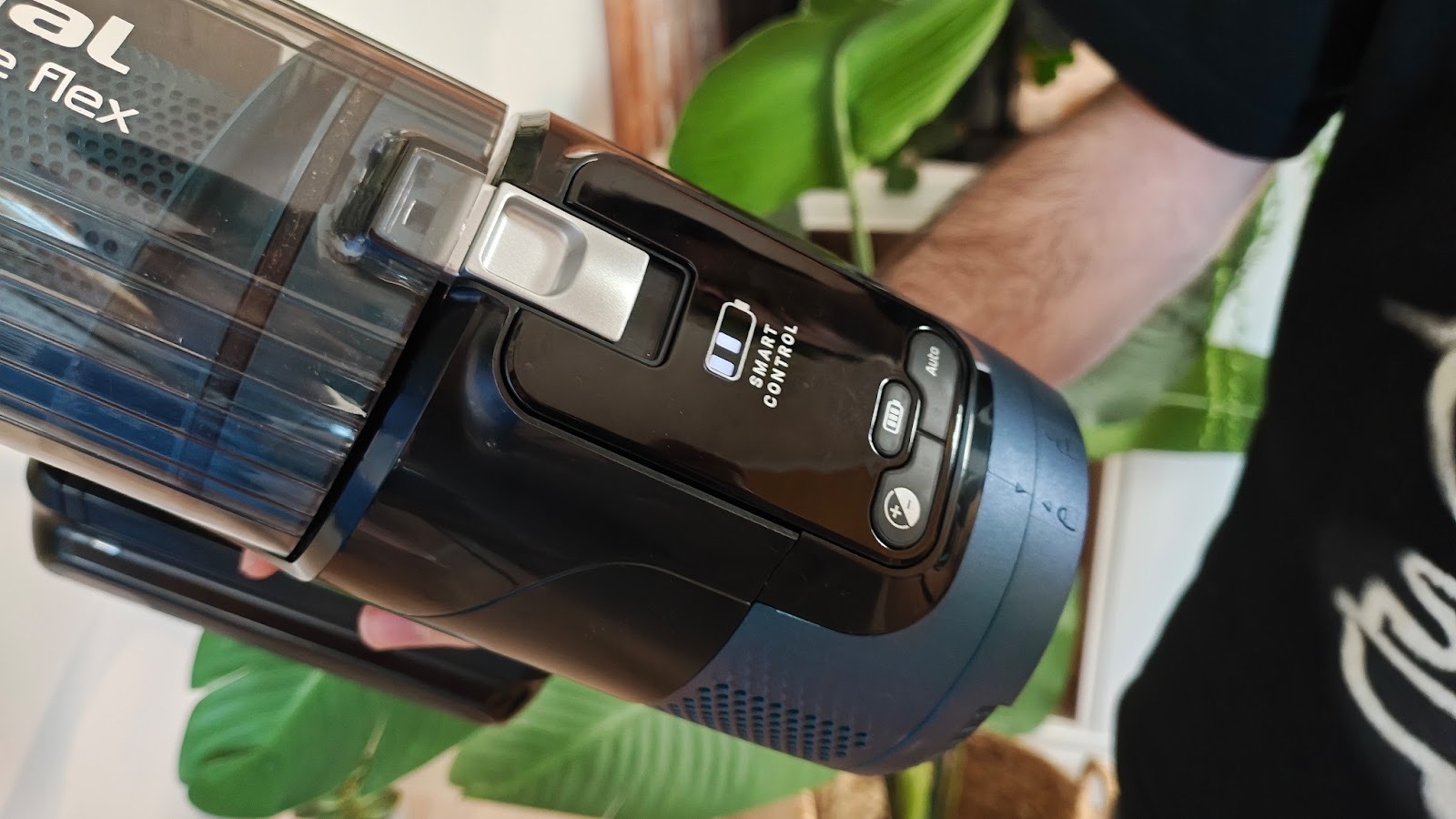 Wskaźnik naładowania baterii odkurzacza bezprzewodowego Tefal X-Force Flex 14.80.